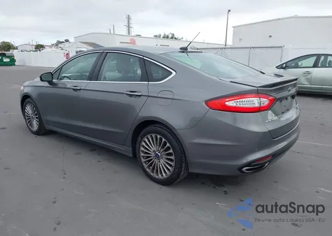 2014 Ford Fusion Titanium из США, поврежденный, VIN 3FA6P0K93ER166799